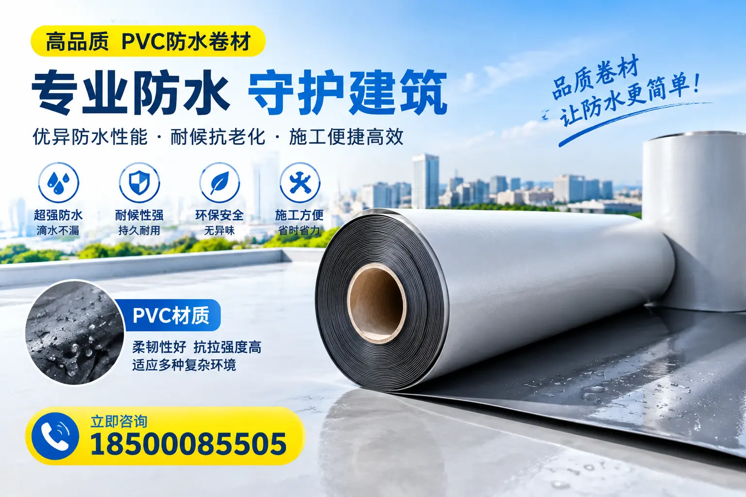 PVC防水卷材的安全性分析，菏泽居民需了解的知识